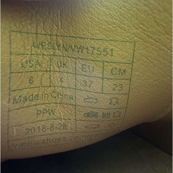 VIONIC Weslyn Tan Oxford Lace Up Leather Preppy Shoes Women's 6 - Picture 9 of 10